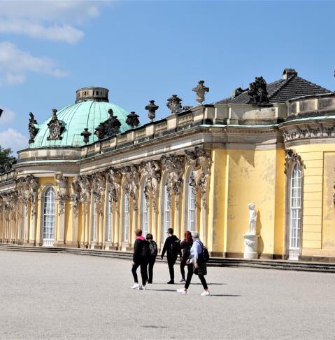 Sanssouci Palace in Potsdam 