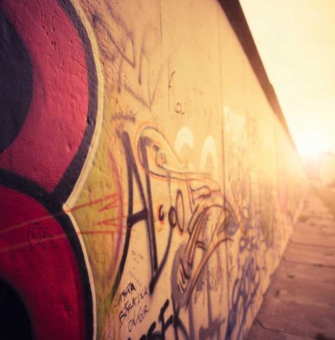East Side Gallery in Berlin