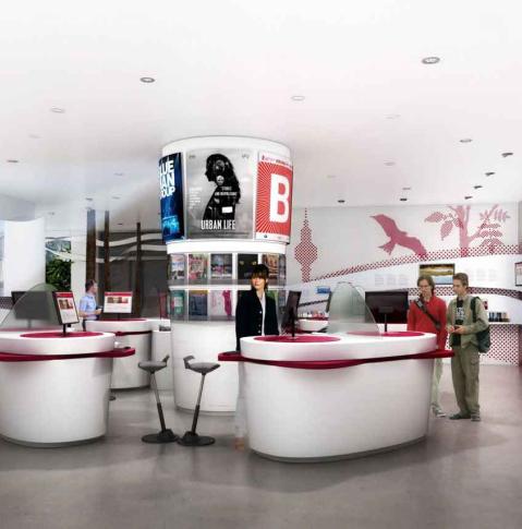 Berlin Brandenburg WelcomeCenter Berlin Brandenburg WelcomeCenter Visualisierung