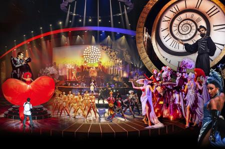 a colourful show at Friedrichstadtpalast 