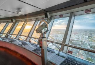 Vista dalla Torre della televisione di Berlino