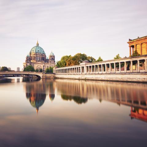 Berlin Museum Island View of the Berlin Museum Island