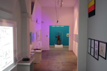 Innenansicht museum FLUXUS+